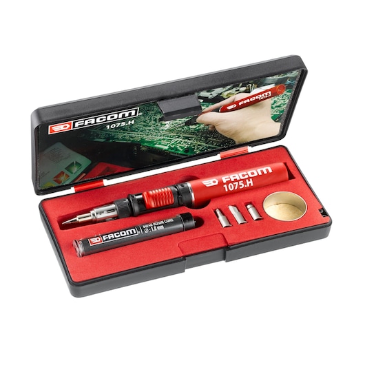 Butane Gas Multi-Function Soldering Iron Heat Gun Kit