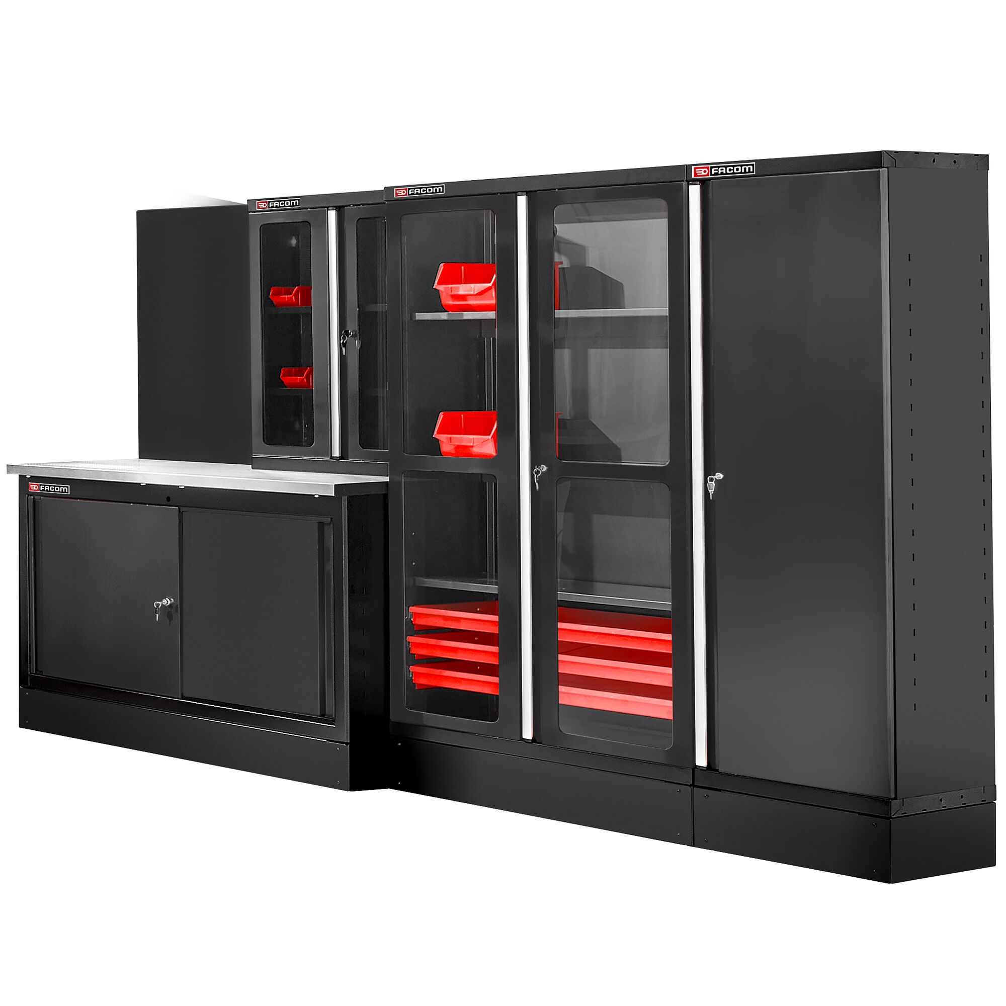 JLS3 Set 4 without tools without people, black JLS3 Set 4 without tools without people, black